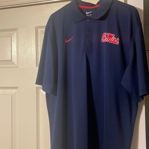 Mens XL Ole Miss Nike polo